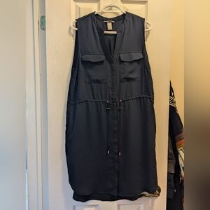 Navy blue H&M dress size 10